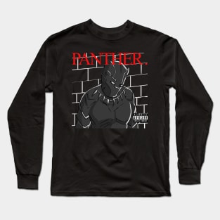 Damn. Panther Long Sleeve T-Shirt